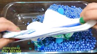 BLUE vs PINK !! Special Series #109 Mixing Random Things into GLOSSY Slime