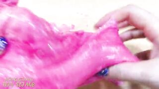 PINK vs BLUE ! Mixing Makeup Eyeshadow into Clear Slime! Special Series #103 Satisfying Slime Videos