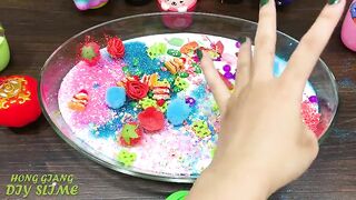 Mixing Random Things into GOLSSY Slime !!! Slime Smoothie Satisfying Slime Video Special Series #17
