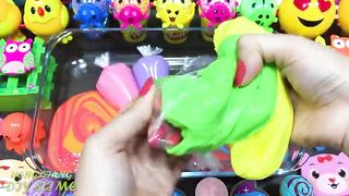 Mixing Random Things into Slime #24 !!! Slimesmoothie Relaxing Satisfying Slime Videos