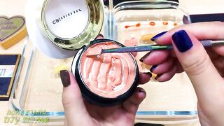 Jupiter vs Saturn ! Mixing Makeup Eyeshadow into Clear Slime ! Special Series #97 Satisfying Slime
