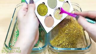 Avocado vs Mango ! Mixing Makeup Eyeshadow into Clear Slime ! Special Series #96 Satisfying Slime