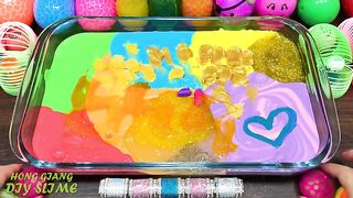 Mixing Random Things into Slime !!! Slimesmoothie Relaxing Satisfying Slime Videos #13