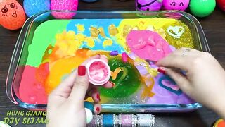 Mixing Random Things into Slime !!! Slimesmoothie Relaxing Satisfying Slime Videos #13