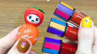 Slime Coloring with Makeup Compilation ! Most Satisfying Slime Videos #8