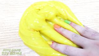 RAINBOW ! Mixing Makeup Eyeshadow into Clear Slime ! Special Series #88 Satisfying Slime Videos