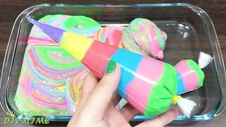 Mixing Random Things into Slime !!! Slimesmoothie Relaxing Satisfying Slime Videos #12