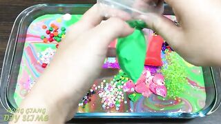 Mixing Random Things into Slime !!! Slimesmoothie Relaxing Satisfying Slime Videos #12