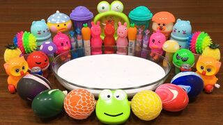 Mixing Random Things into FLUFFY Slime !!! Special Series #12 Slime Smoothie Satisfying Slime Video