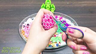 Mixing Random Things into FLUFFY Slime #9 !!! Slime Smoothie ! Relaxing Satisfying Slime Videos