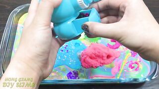Mixing Random Things into Slime #6 !!! Slimesmoothie Relaxing Satisfying Slime Videos
