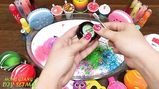 Mixing Random Things into FLUFFY Slime #3 !!! Slime Smoothie ! Relaxing Satisfying Slime Videos