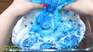 Special Series #32 BLUE DOREAMON vs PINK PEPPA PIG !! Mixing Random Things into GLOSSY Slime