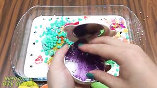 Mixing Random Things into Glossy Slime !!! SlimeSmoothie Relaxing Satisfying Slime Videos