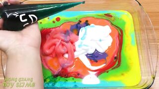 Making Slime with Piping Bags !!! Mixing Random Things into Clear Slime Relaxing with Funny Balloons