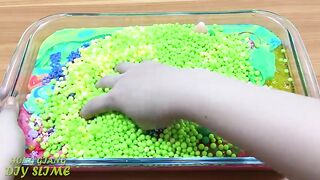 Mixing Random Things into Handmade Slime #2 !! SlimeSmoothie Satisfying Slime Videos