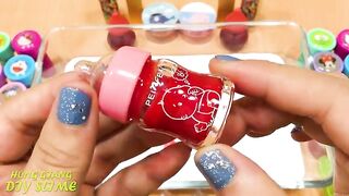 Mixing Makeup and Glitter into Slime ! Relaxing Satisfying Slime