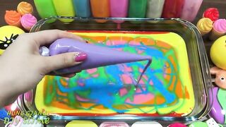 Making Slime with Piping Bags ! Mixing Clay and Glitter into Slime ! Satisfying Slime Video