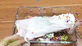 Mixing Glitter and Floam into Glossy Slime !! Relaxing Satisfying Slime