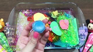 Mixing Makeup and Pom Poms into Store Bought Slime ! Satisfying Slime Video