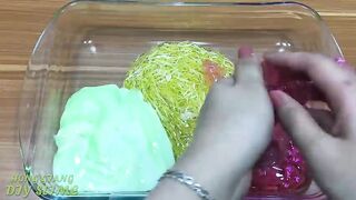 Mixing Beads and Clay into Store Bought Slime !! Slimesmoothie Relaxing Satisfying Slime Videos