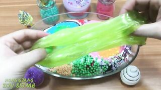 Mixing Random Things into Slime !!! Slimesmoothie Relaxing Satisfying Slime Videos
