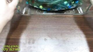Mixing m&m Candy into Clear Slime !!! Slimesmoothie Relaxing Satisfying Slime Videos