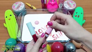 Mixing Makeup and Floam into Slime !!! Relaxing Slime with Funny Balloons