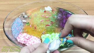 Mixing Random Things into Store Bought Slime #4 !!! Slimesmoothie Relaxing Satisfying Slime Videos