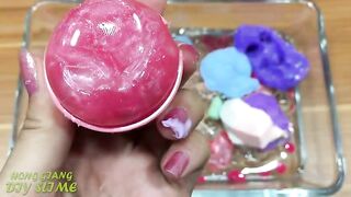 Mixing Random Things into Clear Slime #2 !!! Slimesmoothie Relaxing Satisfying Slime Videos