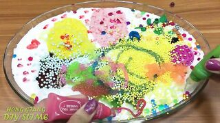 Mixing Random Things into Fluffy Slime !!! Slimesmoothie Relaxing Satisfying Slime Videos