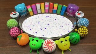 Mixing Store Bought Slimes into Floam Slime !!! Slimesmoothie Relaxing Satisfying Slime Videos