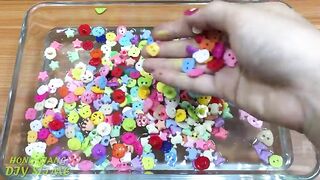 Mixing Beads into Clear Slime !!! Relaxing Slime with Funny Balloons