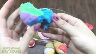 Mixing Makeup and Glitter into Store Bought Slime !!! Relaxing Satisfying Slime Videos #151