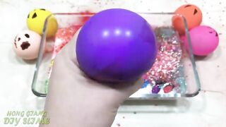 Mixing Random Things into Fluffy Slime !!! Relaxing Slime with Funny Balloons | Slime Videos #143