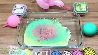 Making Slime with Balloons !!! Mixing Stress Balls with Store Bought Slime ! Satisfying Slime #140