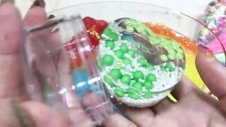 Mixing Stress Balls, Floam and Lip Balm into Store Bought Slime! Satisfying Slime Videos #128
