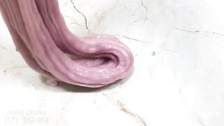 Mixing Eyeshadow and Hand Soap into Clear Slime! Relaxing Slimesmoothie Satisfying Slime Videos #112