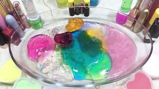 Mixing Makeup and Clay into Store Bought Slime ! Relaxing Slimesmoothie Satisfying Slime Videos #108