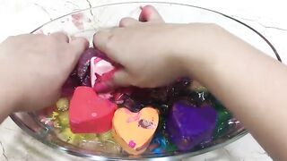 Mixing Makeup and Clay into Store Bought Slime ! Relaxing Slimesmoothie Satisfying Slime Videos #108