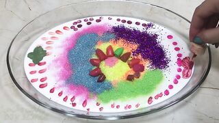 Mixing Makeup and Glitter into Glossy Slime !!! Relaxing Slimesmoothie Satisfying Slime Videos #105