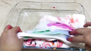 Mixing Makeup and Clay into Glossy Slime !!! Relaxing Slimesmoothie Satisfying Slime Videos #102