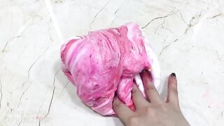Mixing Makeup into Fluffy Slime !!! Relaxing Slimesmoothie Satisfying Slime Videos #84