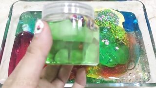 Mixing Foils into Store Bought Slime !!! Relaxing Slimesmoothie Satisfying Slime Videos #79