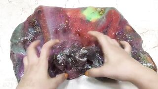 Mixing Store Bought Slime and Glitter Slime !! Relaxing Slimesmoothie Satisfying Slime Videos #64