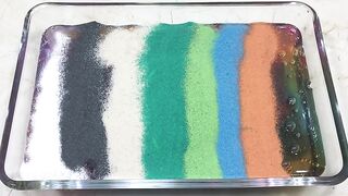 Mixing Kinetic and Sand into Store Bought Slime!! Relaxing Slimesmoothie Satisfying Slime Videos #61