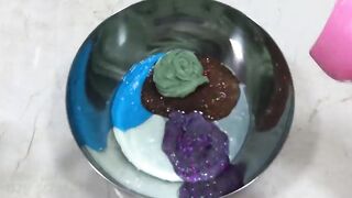 Mixing all my Slimes !! Relaxing Slimesmoothie Satisfying Slime Videos #54