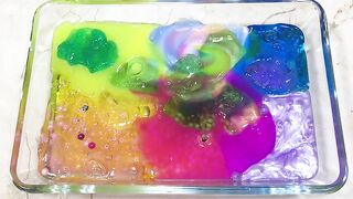 Mixing Flour & Shaving Cream into Store Bought Slime !! Slimesmoothie Satisfying Slime Videos #53