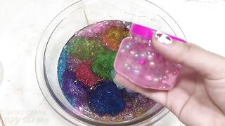 Mixing Store Bought Slimes and Glitter Slime !! Relaxing Slimesmoothie Satisfying Slime Video #39