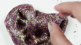 Mixing Glitter Into Slime Compilation | Relaxing Slimesmoothie Satisfying Slime Video #23